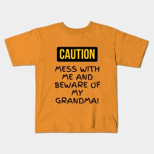 Caution! Kids T-Shirt